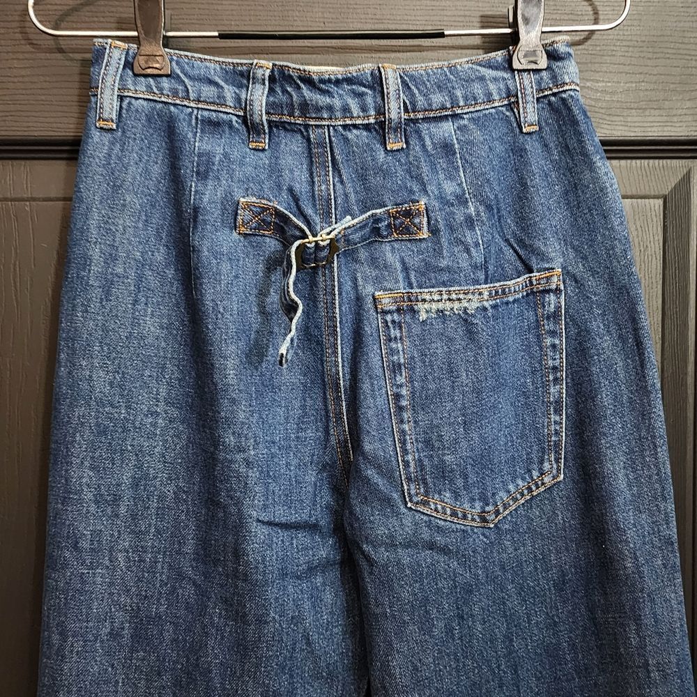 Sandrine Rose x Free People The Fred Distressed Jeans                        416 - Picture 12 of 16